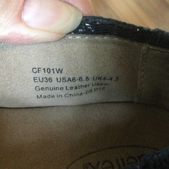 ✔️ Aetrex Kylie Casual Blue Flats Size 36 US 6-6.5 - Picture 5 of 7